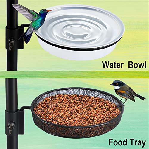 FEED GARDEN Deluxe Bird Feeding Station Kit, 91 Inch (83 Inch Above
