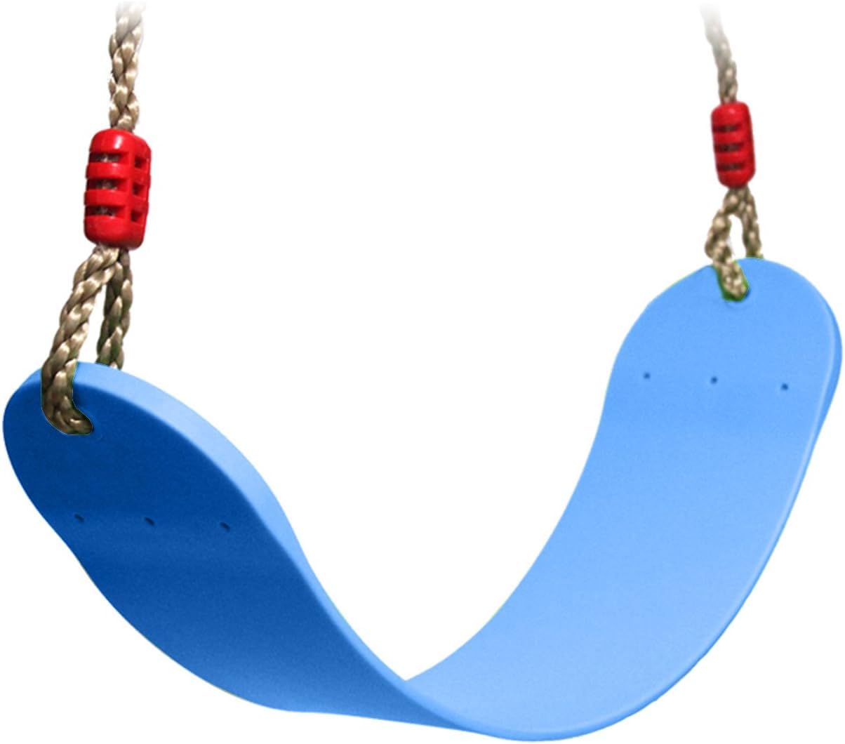 EXTSUD Outdoor Swing EVA Soft Rocking Chair Loadable up to 150Kg for Adult Children (Blue)