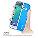 Galaxy J1 Mini Prime Case, J&D [Drop Protection] [Slim Cushion] [Lightweight Bumper] Shock Resistant Protective TPU Slim Case for Samsung Galaxy J1 Mini Prime - Blue