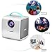 Mini Projector - Meyoung Portable LED LCD Projector, Full HD 1080P Supported, Compatible with PC Mac TV DVD iPhone iPad USB SD AV HDMI, Home Theater & Outdoor Projector Gifts for Kids.