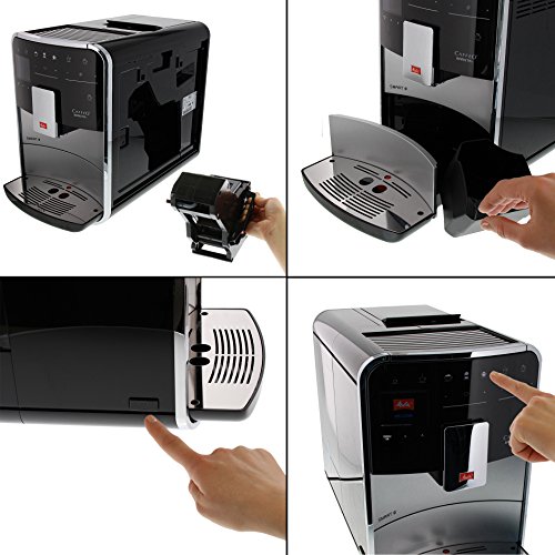 Melitta Caffeo Barista T Smart F830-101, Kaffeevollautomat mit Milchbehälter, Smartphone-Steuerung mit Connect App, One… – Bild 3