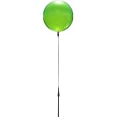 DuraBalloon - Weatherproof Reusable Balloon Short Pole Kit - Helium Free Plastic Outdoor Balloons