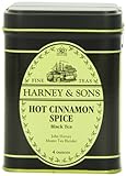 Harney & Sons Loose Leaf Black Tea, Hot Cinnamon Spice, 4 Ounce