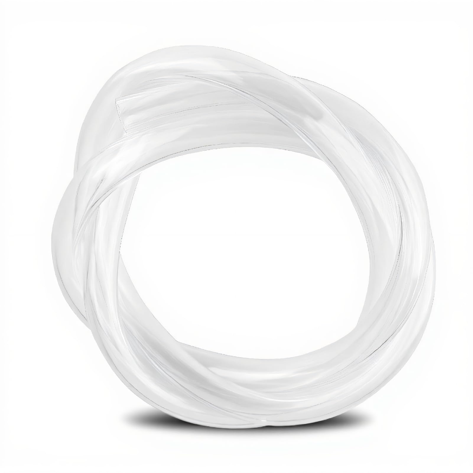 PC Water Cooling Tubing, Transparent PVC Soft Tube, UV-Resistant, Easy to Cut, for Computer Water Cooling