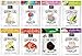 Project 7 Gourmet Gum Variety 8 Packs Set - Grapefruit Melon, Summer Snow, Coconut Lime, Kettle Pop, Peppermint Vanilla, Birthday Cake, Wedding Cake, Front Porch Lemonade