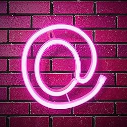Light Up LED Neon Letters Sign Wall Decorative Neon