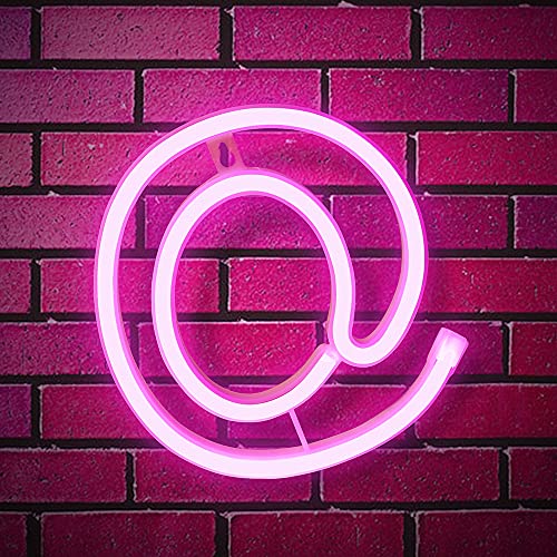 Light Up LED Neon Letters Sign Wall Decorative Neon