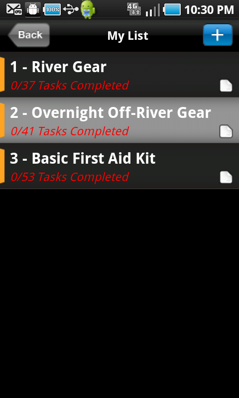 Canoe & Kayak Trip Planner Checklist