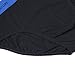 ETERNAL CENTURY Mens Underwear Soft Cotton Full-Cut Briefs (4-Pack) Black Medium