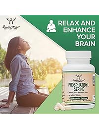 PhosphatidylSerine 300 mg por servidor, fabricado en los Estados Unidos, 120 cápsulas...
