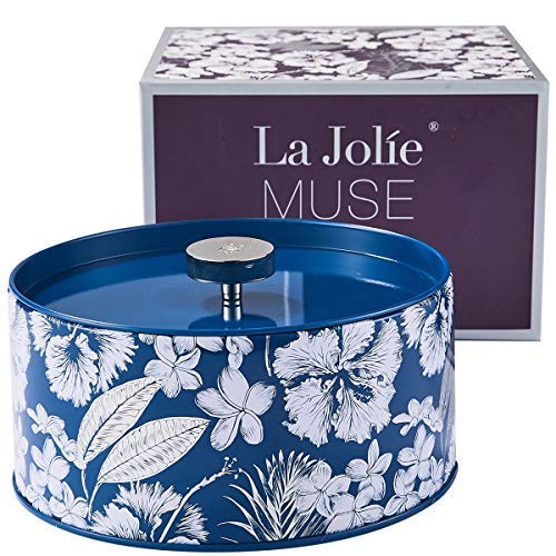 La-Jole-Muse-Scented-Candle-Large-400g-Tin-Candle-Cotton-Aromatherapy-Soy-Wax-3-Wick-Gift
