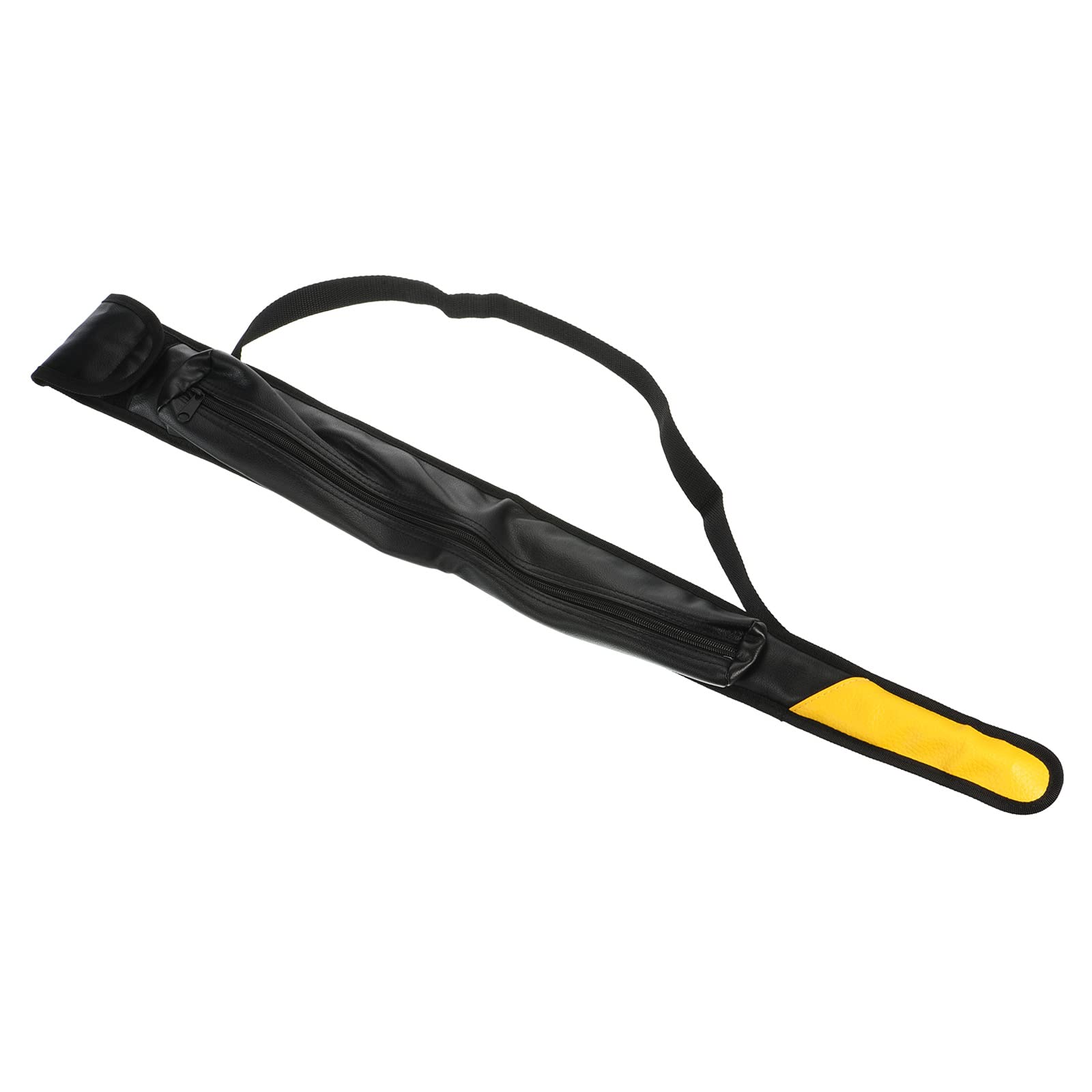 PATIKIL 32 Inch Pool Cue Bag, Billiard Stick Storage PU Pool Cue Stick Carrying Bag Cue Stick Case for Snooker Billiard Stick Rod, Black
