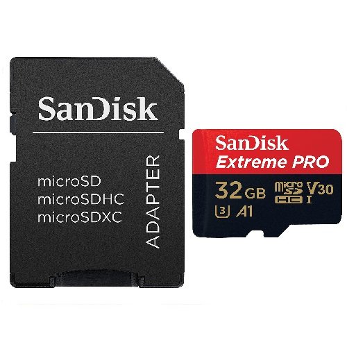 32GB SanDisk Extreme Pro (Ten Pack) 4K Micro Memory Card (SDSQXCG032G