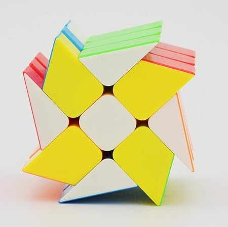 Toy Arena Mind Blaze Windmill Cube 3x3 Shape Mod Twisty Puzzle Stickerless Cube Magic Rubik Cube