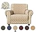Ameritex Waterproof Nonslip Chair Cover for Leather, Dog Chair Cover Furniture Protector, Ideal Chair Slipcovers for Pets and Kids, Stay in Place (23