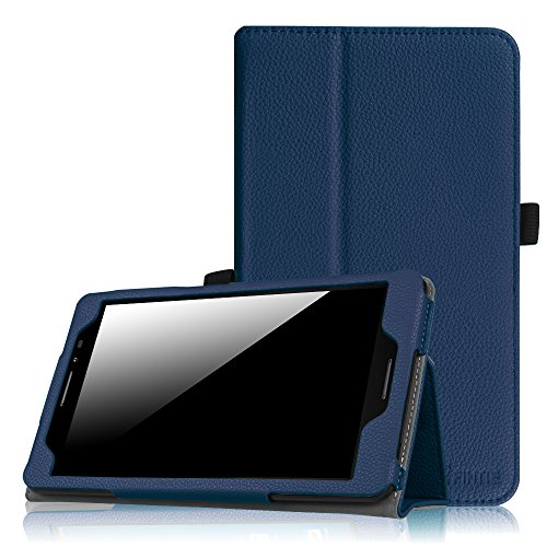 Fintie AT&T Trek 2 HD Case (Model 6461A) 2016 Release - Premium PU Leather Stand Cover with Auto Wake / Sleep for AT&T Trek 2 HD 8” Android Tablet, Compatible with ZTE Trek 2 HD K88, Navy