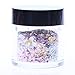 ECBASKET Big Deal !!! Newest Arrival Glitter Powder Nail Dust DIY Nail Glitter Slices # Sunshine Pink