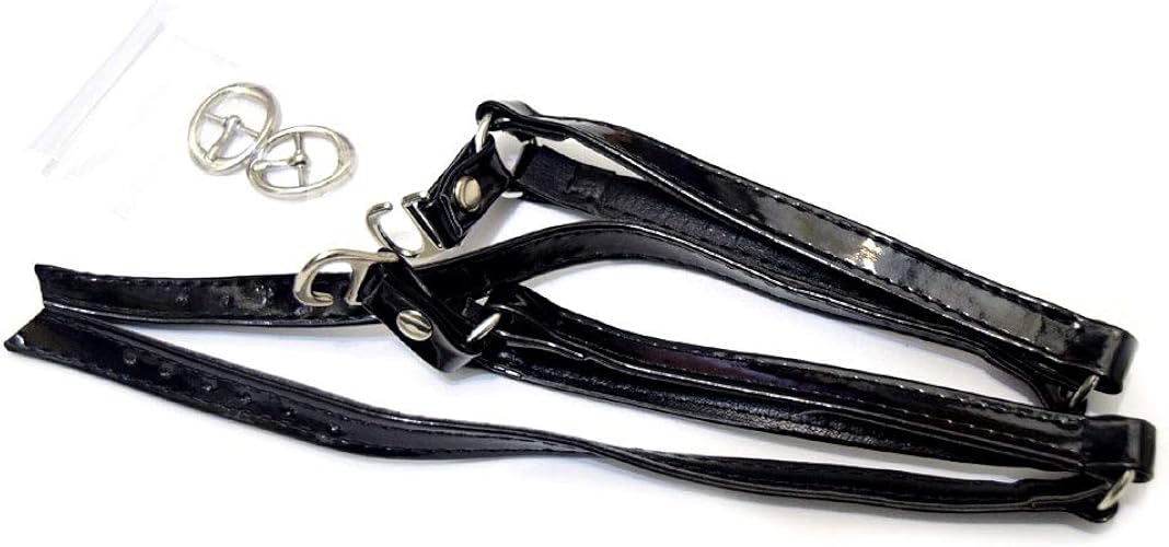 Amazon クラン Sb 021 Black E シューズストラップ しっかりホールドでパンプスがフィット 2個1足分 シューズアクセサリー パンプスベルト パーティ ダンス シューズバンド リクルート 就活靴 社交ダンス フラメンコ ジャズダンス 走れるパンプス Qran クラン