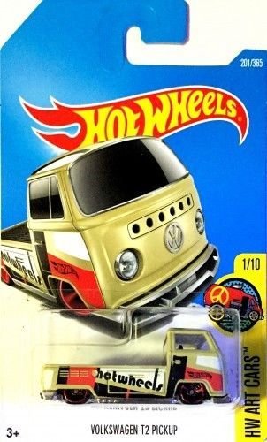 Hot wheels 2017 hw art cars volkswagen t2 pickup 201/36…