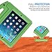 HDE Case for iPad 2 3 4 Kids Shockproof Bumper Hard Cover Handle Stand with Built in Screen Protector for Apple iPad 2nd 3rd 4th Generation (Green)