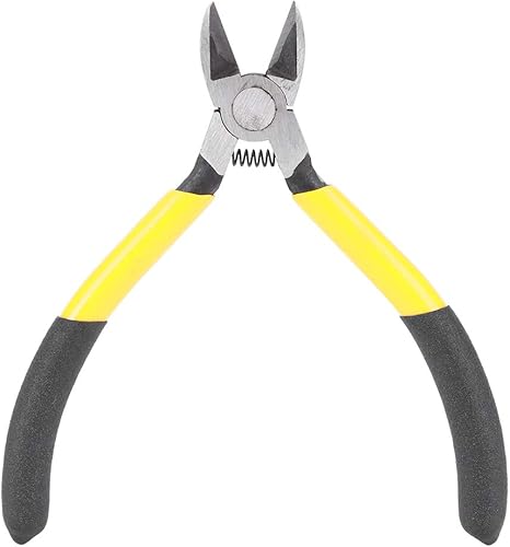 Amazon ニッパー 薄刃ニッパー 小型ニッパ 強力ニッパ 12 7cm 5インチ ミニ精密作業用ニッパー 軟線用 マイクロニッパー 電工 切断工具 高炭素鋼 Tu 501s 斜ニッパ