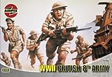 Airfix A01709 1:72 Scale British 8th Army Figures Classic Kit Series 1