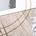 Jovono Boho Multilayered Necklace Star Moon Pendant Jewelry Necklace Chains for Women and Girls (Gold)