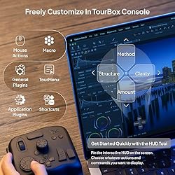 TourBox Elite, Upgraded Bluetooth Controller for