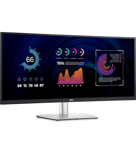 Dell 34インチ USB-C WQHDモニター P3424WE Amazon.com: Dell 34 Curved USB-C Hub Monitor P3424WE - 86.5cm (34