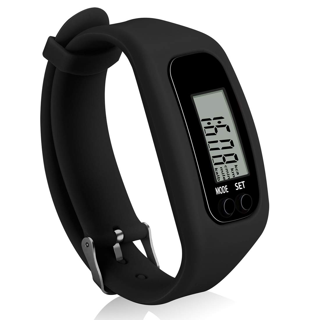 Bomxy Fitness Tracker Watch, Simply Operation Walking Running Pedometer with Calorie Burning and Steps Counting