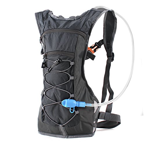 Hydration Pack Backpack with 70 oz 2L Water Bladder for Running,
Hiking, Cycling, Climbing, Camping, Biking (BLACK) Hydration Pack Backpack with 70 oz 2L Water Bladder for Running,
Hiking, Cycling, Climbing, Camping, Biking (BLACK)