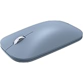 Incase Modern Mobile Mouse Designed by Microsoft, Wireless, Ice Blue | Mac &amp; Universal Compatible, BlueTrack Technology, Ambidextrous, Lightweight &amp; Low-Profile, Ergonomic, Precision Navigation