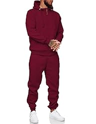 HHGKED Sweat suits men Tracksuits 2 Piece sets