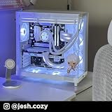 NZXT H6 Flow RGB Compact Dual-Chamber Mid-Tower Case with 3 RGB Fans view 9