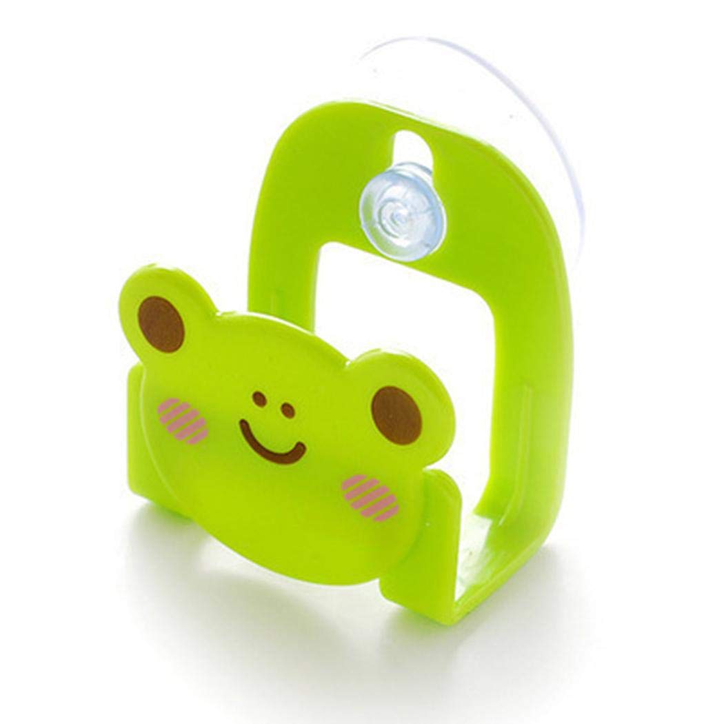 XioNiu Kitchen Sink Sponge Dish Cloth Holder Cartoon Strong Suction Cup Storage Rack Kitchen Storage & Organization Accessories