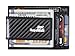 Toughergun Genuine Leather Magnetic Front Pocket Money Clip Wallet RFID Blocking(Weaved Black Top Notch)