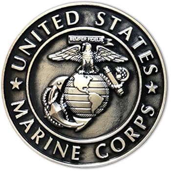 U.S. Marine Corps (USMC) Unique Refrigerator Magnet by Old Dominion LLC