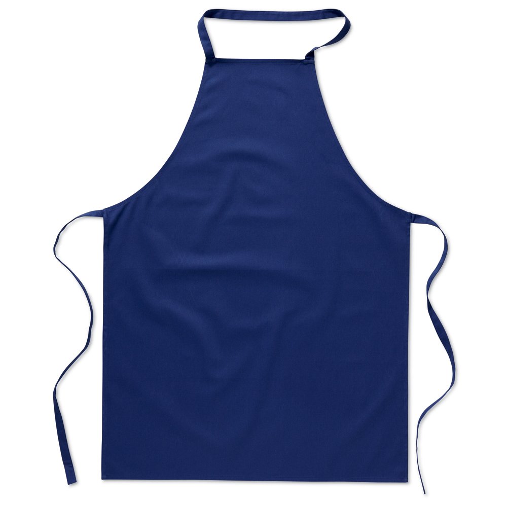 eBuyGB Pack of 10 Catering Cooking Plain Chef's Unisex Kitchen Apron, Cotton, Blue