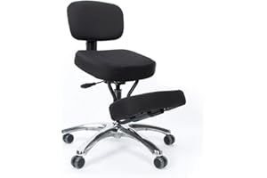 JOBRI BetterPosture Jazzy Kneeling Chair – Multifunctional Ergonomic Posture Kneeling Chair Helps Reduce Back and Neck Strain