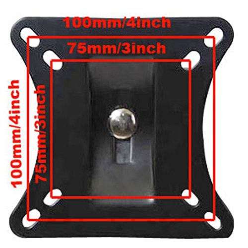 VideoSecu Long Articulating LCD LED TV Monitor Flat Panel TV Wall Mount for most 26" 27" 30" 32" 39" 40" with 20 inch Extension 55 lb loading capacity VESA 75mm/100 mm 1US - Thumbnail 3