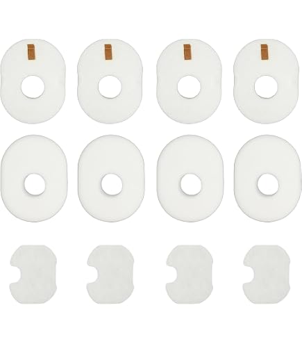 Filtri Spugna E Feltro Per Aspirapolvere Kit Filtri Per Aspirapolvere Shark Navigator NV22Q/NV22T/NV22W | 2 Filtri Spugna + 2 Filtri Feltro + Sottobicchiere HQRP Filtri Aspirapolvere Shark