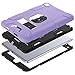 BENTOBEN iPad Mini 5 Case, iPad Mini 4 Case, Kickstand Hybrid Three Layer Heavy Duty Rugged Cover Shockproof High Impact Resistant Full-Body Protective Retina Cases for iPad Mini 5/4, Purple/Black
