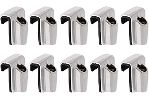 FANCYES Tongina BDCH-01 10 Set Bass Drum Claw Hook & Rubber Gasket Musical Instrument Parts