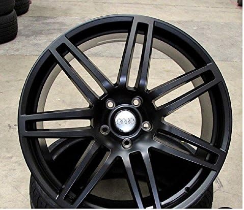 19" AUDI A4 A5 A6 S4 S5 S6 S LINE Wheels 5X112 Satin Black