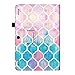 Insignia 10.1 Inch Tablet NS-P10A7100 Case, Fintie Slim Fit Premium Vegan Leather Folio Case Cover with Stylus Holder for Insignia Flex NS-P10A7100 10.1-Inch Android Tablet, Moroccan Love