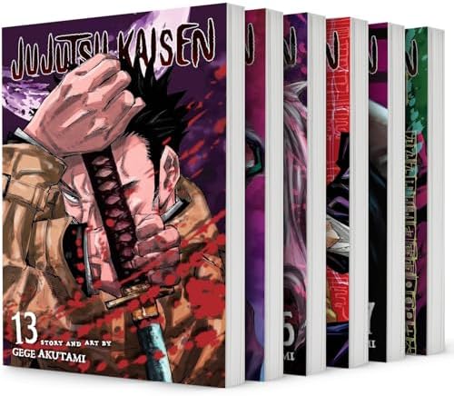 Jujutsu Kaisen Vol. 7,8,9,10,11,12 Bundle Set (6 Book Collection