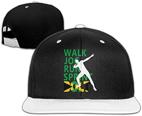 OKGOO King 100m Bolt Jamaica Rio Olympic 2016 Adjustable Snapback Hats / Baseball Hats / Hip-hop Cap