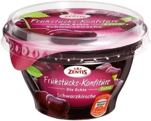 Zentis breakfast jam black cherry