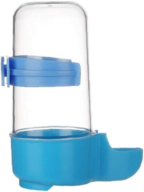 YZLSM Automatic Bird Feeder Blue Food Water Dispenser for Cockatiel