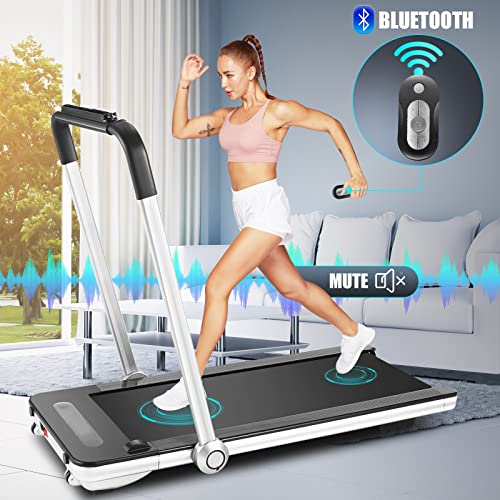 Upreign 2025 Walking Pad Treadmill - Portable Under Desk, 2-in-1 Folding, 2.5HP Quiet Motor, 5% Incline, Remote & App